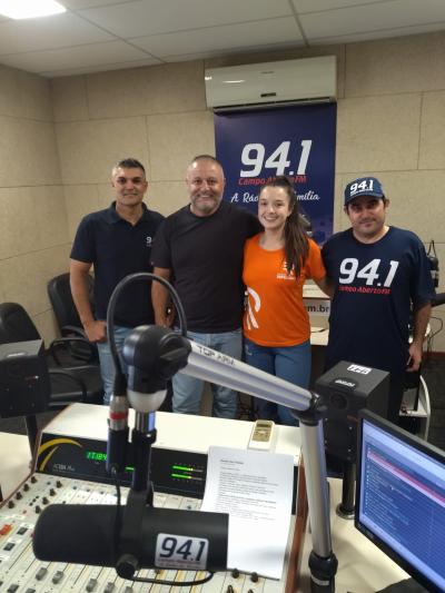  Campo Abeto FM comemorou com os ouvintes, 33 anos com programação especial